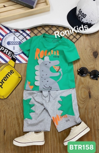 bộ thun khủng long cho bé trai (BTR158)