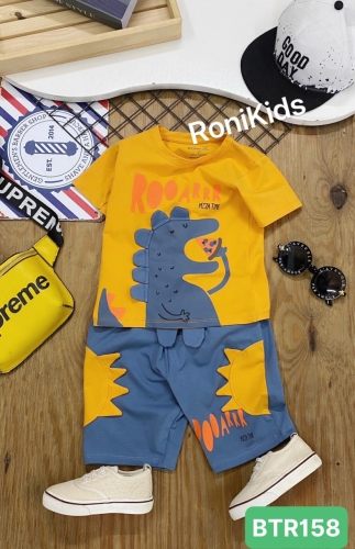 bộ thun khủng long cho bé trai (BTR158)
